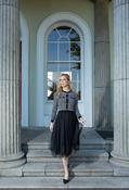 2 in 1 Look Tulle Dress - Black / 10