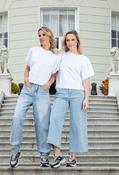 Short Sleeve Jersey Top - White / XS image