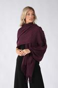 Diamante Scarf - Dark Purple / F/S image