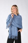 Cashmere Blend Scarf - Jeans Blue / F/S image