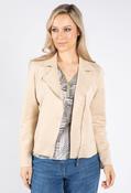 Suedette Jacket - Beige / 18 image
