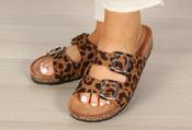 Double Strap Sandal - Leopard / 36 image