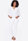 Slim in white premium denim - White / 10 image