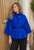 Belted Cape - Royal Blue / F/S image