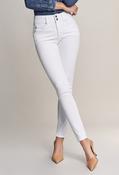 30 Leg Secret PUSH in Skinny White Jeans - White / 29 image