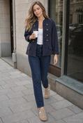 Open Front Napoleon Jacket - Navy / F/S image