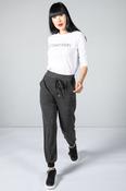 Grey Knitted Joggers - Grey / 10 image