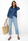 Velia Cotton Embroidered Blouse - Denim / 46 image