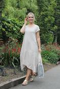 Short Sleeve Summer Dress - Beige / F/S image