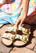 Cherry Double Strap Sandal - Lemon / 36 image