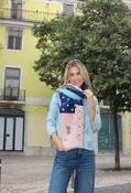 Teddy Bear Scarf - Light Blue / F/S