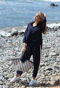 Chloe Contrast Co-Ord - Navy / S/M