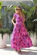 Mirage Print Maxi Dress - Pink / 10 image