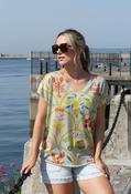 Dolce Vita Lurex Top - Beige Mix / F/S image