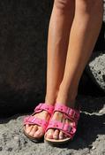 Cherry Double Strap Sandal - Fushia / 36 image