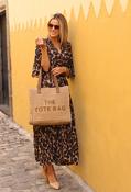 Contrast Tote Bag - Camel / F/S
