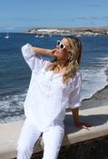 Sequin &amp; Crochet Blouse image