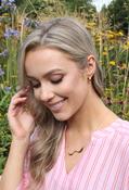 Abstract Design Necklace - Gold / One image