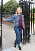 "Ab"solution® Mid-Rise Kick Flare Jeans - Indigo / 12 image