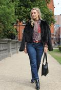 Tobella Paisley Print Blouse - Burgundy / 12 image