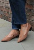 Suede Feel Pump - Camel / 36 image