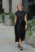 Madeline Faux Leather Skirt - Black / 14 image
