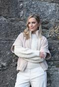 Soft Touch Zip-Up Gilet - Beige / F/S