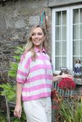 Sophia Striped Knit Cardigan image