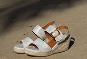 Rochester Wedge Sandal - Beige / 41 image