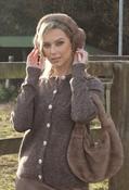 Faux Fur Earmuffs - Taupe / F/S image