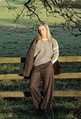Contrast Knit Jumper - Taupe Mix / 16 image