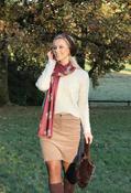 Reah Corduroy Mini Skirt - Cocoa / 36 image