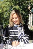Cashmere Print Satin Scarf - Navy / F/S image