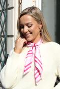 Pink Ribbon Charity Scarf - Pink / F/S image