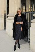 Faux Fur Coat - Black / L image