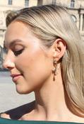 Drop Stem Earrings - Gold / One image