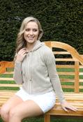 Crochet Knit Hoodie - Beige/Gold / 10