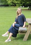 2 in 1 Summer Midi Dress - Navy / F/S image