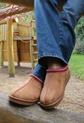 Crimson Embroidered Slip-On Boot - Camel / 39 image