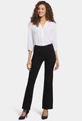 Blake High Rise Slim Flare Premium Denim Jeans - Black / 16 image