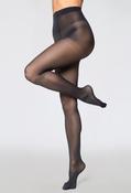 30 Denier Semi Opaque Tights - Black / L image
