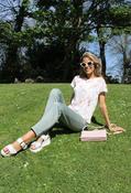 Selina 7/8 Length Slim Fit Trousers - Chinois Green / 46 image