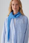 Anotti Fine knit scarf - Blue Salt / One
