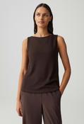 Ilonki Knit Tank Top - Coffee Bean / 42 image