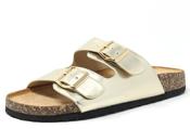 Double Strap Sandal - Gold / 36 image