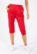 Pull On Capri - Red / 22 image
