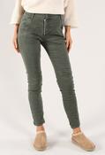 Crinkle Jeans - Khaki / XS image