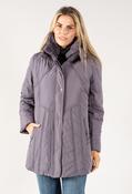 Fur Lined Coat - Mauve / 22 image