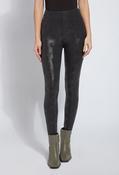 Patterned Matilda Foil Legging - Black / M image
