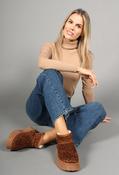 Faux Fur Lined Platform Boot - Leopard / 38 image